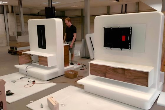 GRP MOULDING SUB-ASSEMBLY AND FIT-OUT