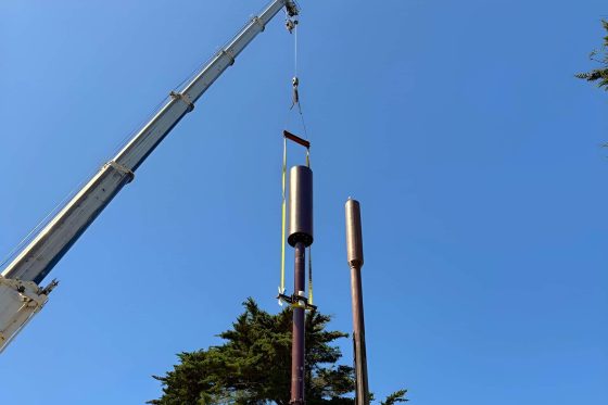 LARGE MOBILE PHONE MAST SHROUDS