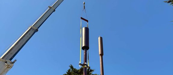 LARGE MOBILE PHONE MAST SHROUDS