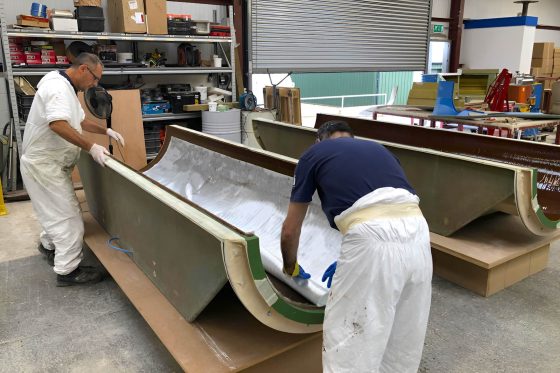 GRP SHROUD MANUFACTURE